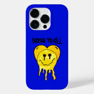 Mikitiez melt yellow heart smile friendship Case-Mate iPhone 14 pro case