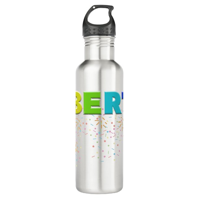 Mikitiez PE olympics doughnut rainbow sport lgbtqi 710 Ml Water Bottle (Front)