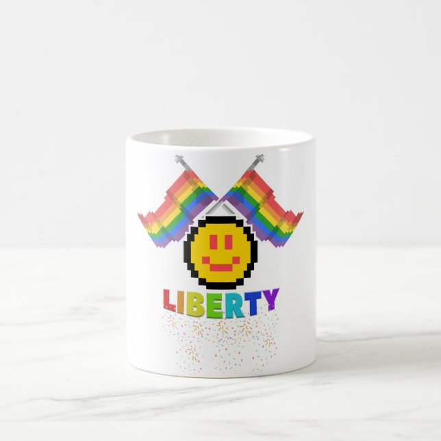 Mikitiez PE olympics doughnut rainbow sport lgbtqi Coffee Mug (Center)