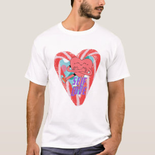 Mikitiez pink heart selflove june gemini T-Shirt