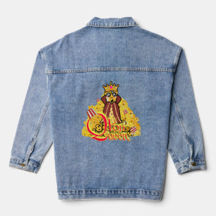 Mikitiez popqueen popcorn moivenight cinema denim jacket