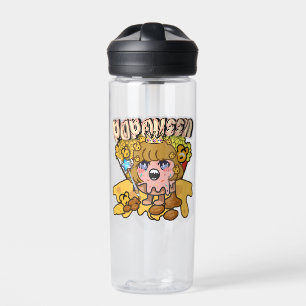Mikitiez popqueen popcorn moivenight cinema water bottle