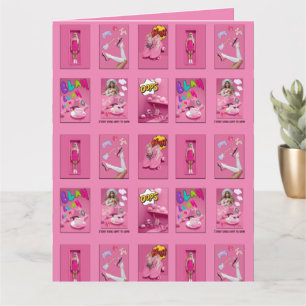 Mikitiez premier movie night princess doll T-Shirt Card