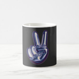 Mikitiez pride month victory v silver coffee mug