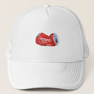 Mikitiez red capricorn cola pop star trucker hat