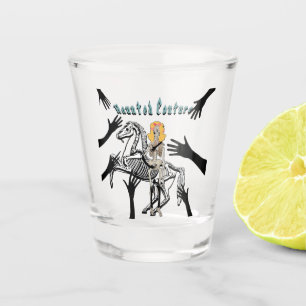 Mikitiez renaissance costume spooky vibes skull shot glass