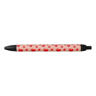 Mikitiez skull rose baroqueart rainbow rock black ink pen