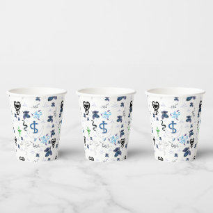 Mikitiez snake snakeperson wizard witch magic paper cups