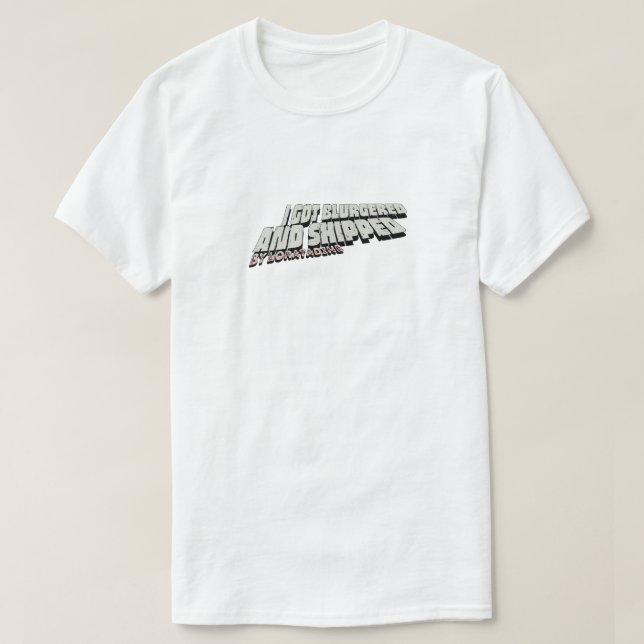 Mikitiez space dolly skull burger chips frenchfrie T-Shirt (Design Front)