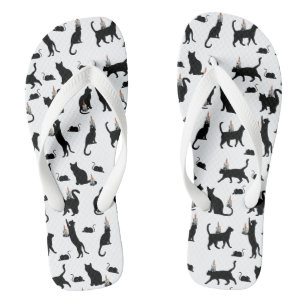 Mikitiez spooky bombay blackcat rat halloween thongs