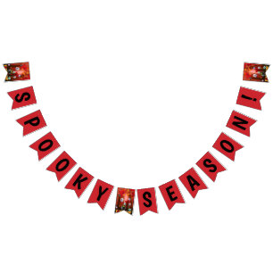 Mikitiez spooky vibes halloween multiverse 3D  Bunting