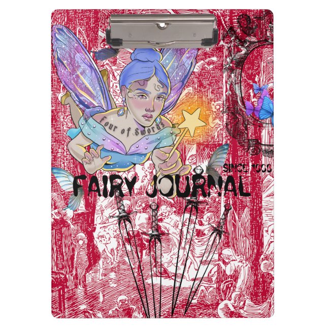 Mikitiez tarot fairy tale wish angle gypsy dream  clipboard (Front)