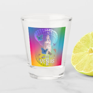 Mikitiez venus ocean butterfies love olympus shot glass