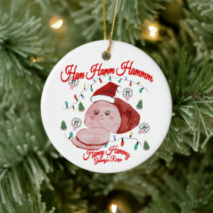 Mikitiez vintage christmasham thanksgiving turkey ceramic ornament