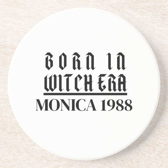 Mikitiez witch era halloween spooky hocus pocus  coaster (Front)