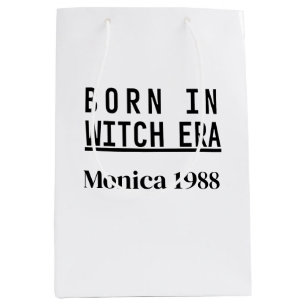 Mikitiez witch era halloween spooky hocus pocus medium gift bag