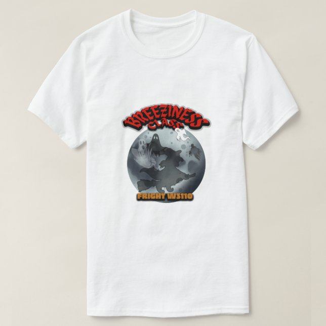 Mikitiez witchbloomstick fullmoon halloween T-Shirt (Design Front)
