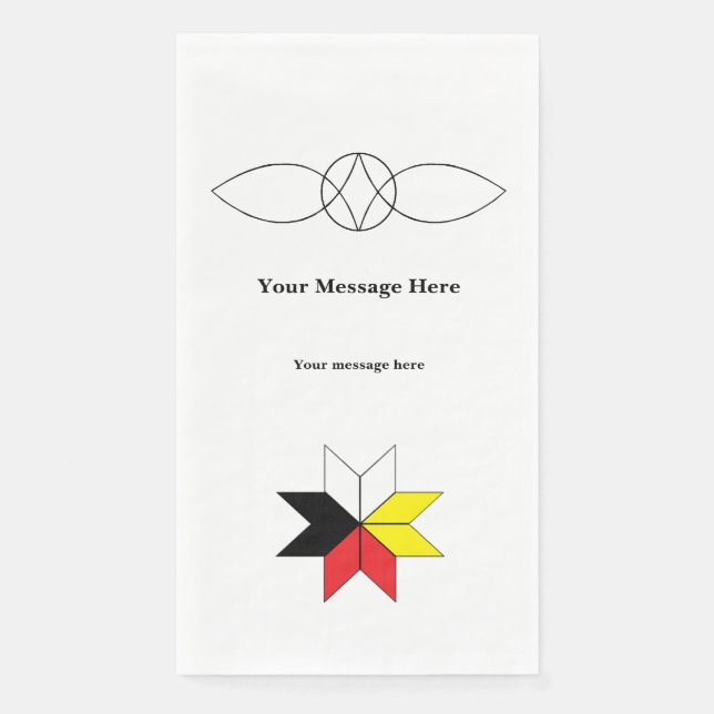 Mi'kmaq/Celtic Napkin (Front)
