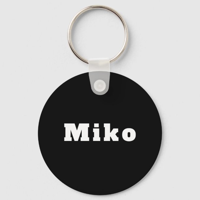 Miko Key Ring (Front)