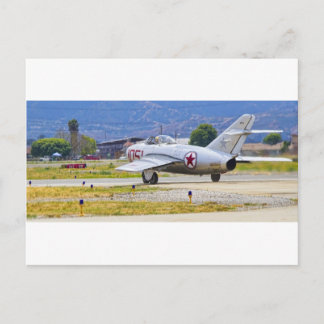 Mikoyan-Gurevich Mig-15 Postcard