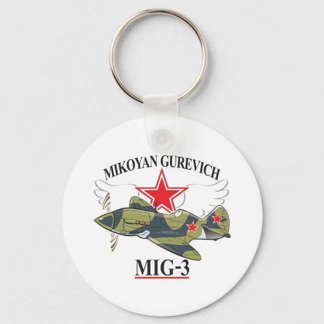 mikoyan mig-3 key ring (Front)