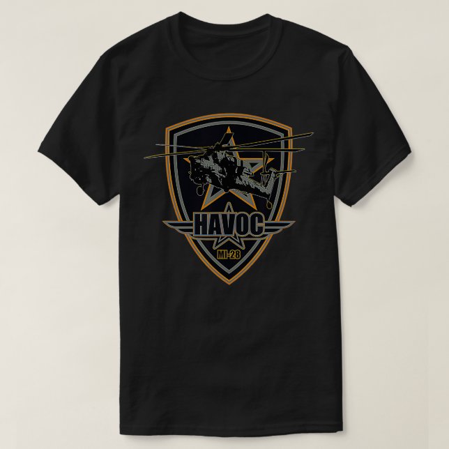 Mil Mi28 Havoc  T-Shirt (Design Front)