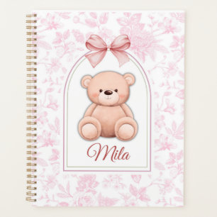 Mila Custom Pink Teddy Bear Nursery Design Planner