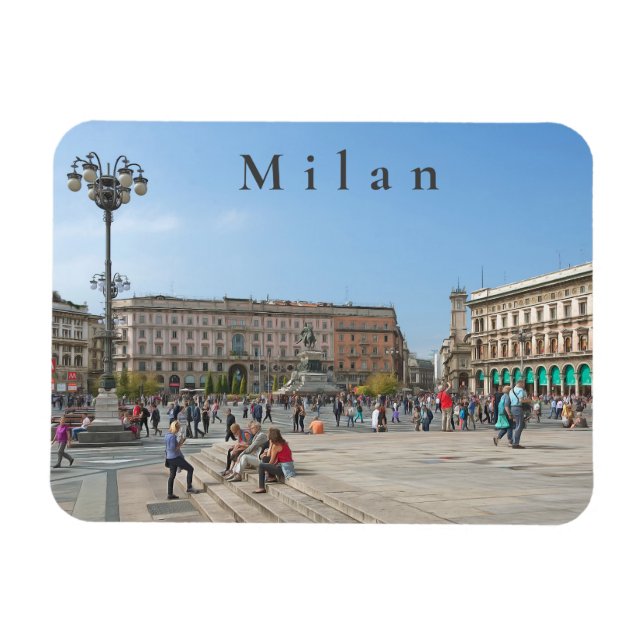 Milan. #20  magnet (Horizontal)