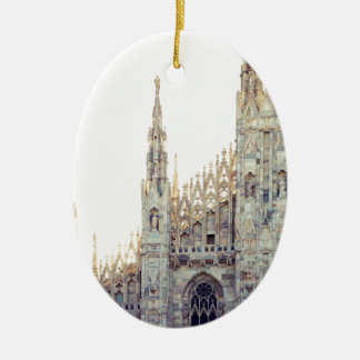Milan Cathedral Ceramic Tree Decoration