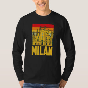 Milan Cathedral From Italy Dom De Milan T-Shirt