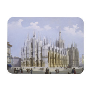Milan Cathedral from 'Views of Milan and its Envir Magnet