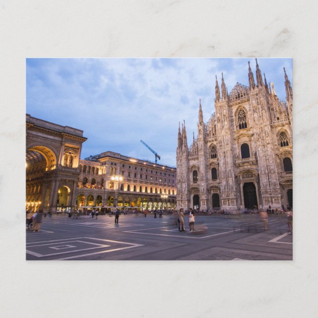 Milan Cathedral Postcard (Front)