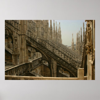 Milan Cathedral Poster