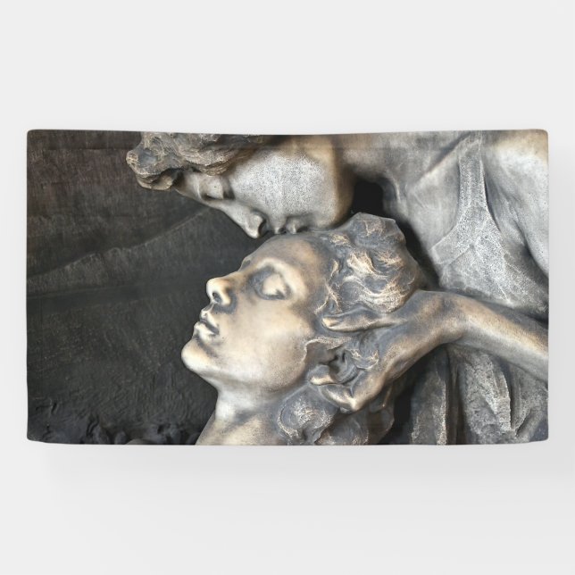 Milan Cemetery Statue Banner (Horizontal)