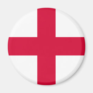 Milan city flag Milano Italy Italia symbol cross Magnet