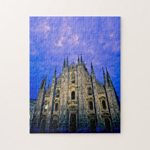 Milan Duomo - Cloudy Sunrise - Puzzle