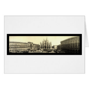 Milan Duomo Square Italy Photo 1909