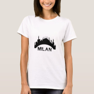Milan Italy City and Travel Sign T-Shirt