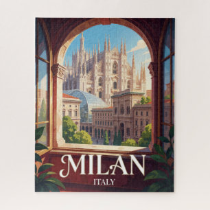 Milan Italy Duomo Historic Travel  Jigsaw Puzzle