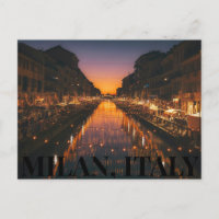 Milan, Italy Postcard