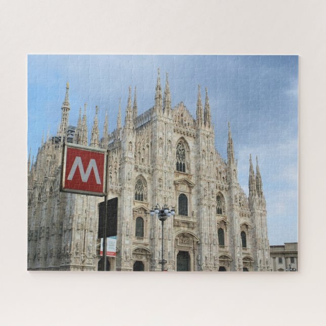 Milan, Italy - The Duomo - 16x20 - 520 pcs. Jigsaw Puzzle (Horizontal)