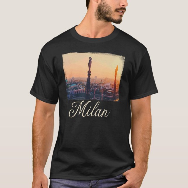 Milan  Milan City  Milan  Milan T-Shirt (Front)