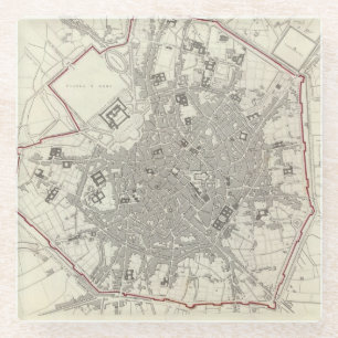 Milan Milano Glass Coaster