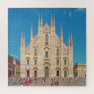 Milan - Piazza del Duomo - Cathedral Square Jigsaw Puzzle