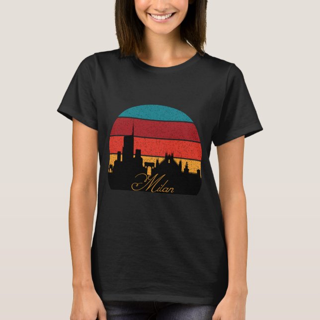 Milan Silhouette T-Shirt (Front)