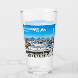 Milan skyline glass