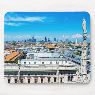 Milan skyline mouse pad