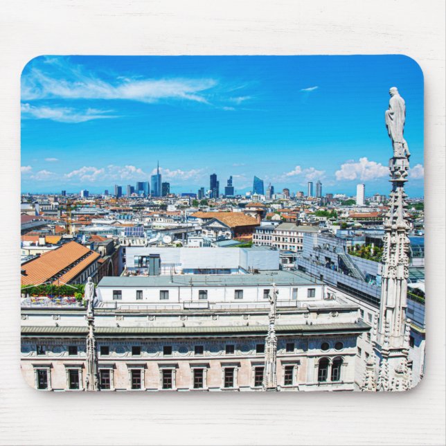 Milan skyline mouse pad (Front)