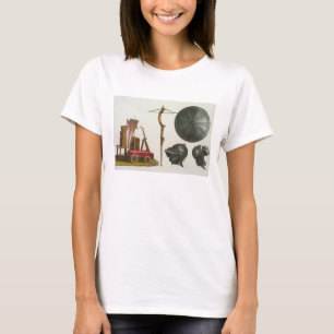Milanese chariot, crossbow and armour, plate 17 fr T-Shirt