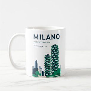 Milano Bosco Verticale Mug - Milan Italy Gift